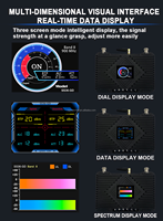 70db ALC/AGC/MGC GSM Hücresel Ağ Güçlendirici Tekrarlayıcı Amplifikatör 900/1800Mhz Mini Amplifikatör Cep Telefonu Sinyal Güçlendirici