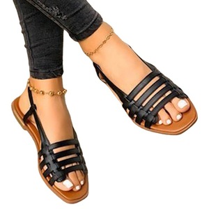 En Stock Al Por Mayor Nuevas Sandalias Romanas Planas <span class=keywords><strong>De</strong></span> Playa <span class=keywords><strong>Para</strong></span> <span class=keywords><strong>Mujer</strong></span> <span class=keywords><strong>Para</strong></span> Verano Uso Interior Y Exterior Zapatos <span class=keywords><strong>De</strong></span> Talla Grande <span class=keywords><strong>Para</strong></span> Dama Sandalias <span class=keywords><strong>De</strong></span> <span class=keywords><strong>Mujer</strong></span> - Product Image 5