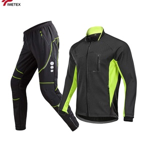 Combinaison thermique pour <span class=keywords><strong>homme</strong></span> TIMETEX, vêtements de cyclisme, coupe-vent, réfléchissant, <span class=keywords><strong>tenue</strong></span> de course, VTT, vélo de route, course nocturne, <span class=keywords><strong>tenue</strong></span> d'<span class=keywords><strong>hiver</strong></span> - Product Image 4