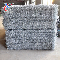 Offre Spéciale : Panier/Boîte Gabion 2x1x1m, Fil de 3,0 mm, Maille 9x11cm - Prix Usine Certifié ISO pour Clôtures et Murs de Soutènement DIY