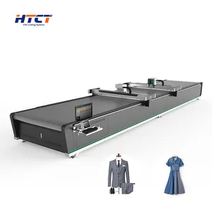 Fabric Cutting Table Microfiber Jeans Swimsuits Knitwear Cutter Textile Cloth Cutting Machine