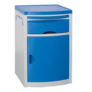 ABS medical bedside tables Plastic Storage Cabinet Locker