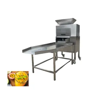 Machine de traitement de jus de fruit de la passion Presse-agrumes orange industriel Machine à jus de fruit de la passion commerciale