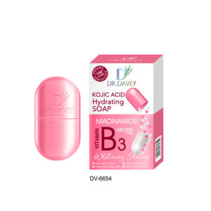 DR.DAVEY VITAMINA B3 Jabón Control de imperfecciones Cura Proteger la piel Desintoxicación total Brillo Piel Marca privada 135g - Product Image 1