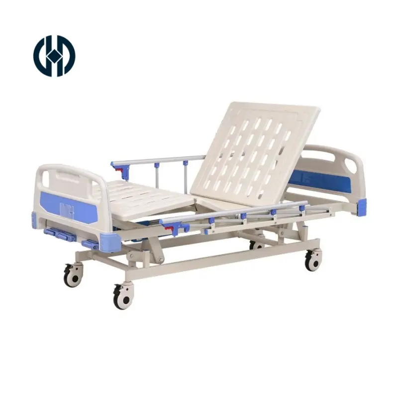 Equipo al por mayor cama médica para ancianos Hospital multifuncional 1 camas de enfermería con manivela