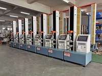 ASTM D3039 ASTM D3039M ASTM D2256 Testeur de résistance à un fil Machine d'essai de traction Machine d'essai de traction à bras unique de bureau