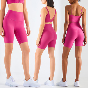 얀야 통기성 좋은 부드러운 짐 테니스 세트, 높은 신축성의 스포츠 피트니스 요가 스커트 슈트, 골프 피클볼 웨어 여성용 2피스 세트 - Product Image 6