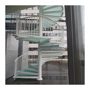 Escalera <span class=keywords><strong>de</strong></span> caracol <span class=keywords><strong>de</strong></span> <span class=keywords><strong>segunda</strong></span> <span class=keywords><strong>mano</strong></span>, barandilla <span class=keywords><strong>de</strong></span> cristal, precio competitivo, entrega rápida - Product Image 5