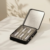 Caja Metálica Personalizada para 5 Conos de Cigarrillos Pre-Enrollados, a Prueba de Niños