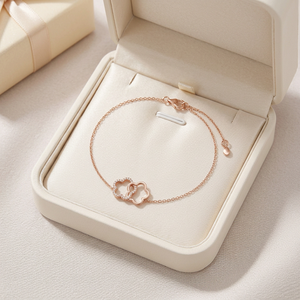 Hong Kong Supplier Trendy Flower Design 18K Rose <b>Gold</b> Real Natural Diamond <b>Bracelet</b> For Girls Daily Wear Fine Jewelry Wholesale - Product Image 6