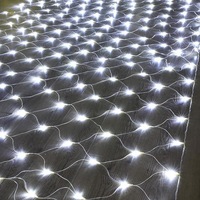 Maille Led Lumières 220v Vacances Fête De Mariage En Plein Air Net Lumière Fée Guirlande Lumineuse Pour Arbre, Jardin, Décoration De Noël