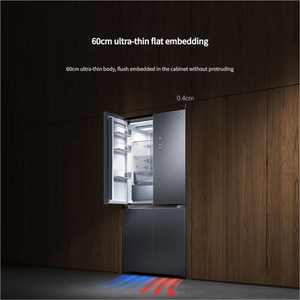 Réfrigérateur <span class=keywords><strong>Xiaomi</strong></span> Mijia 508L à portes croisées, sans givre, refroidissement par air, réfrigérateur intelligent, contrôle par application, économie d'énergie, appareil électroménager - Product Image 5