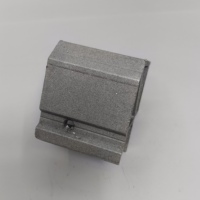 Support d'angle moderne Tengshuo en aluminium 6063-T5, durable, installation facile par vis, pour fenêtre et porte à rupture de pont thermique, sur mesure