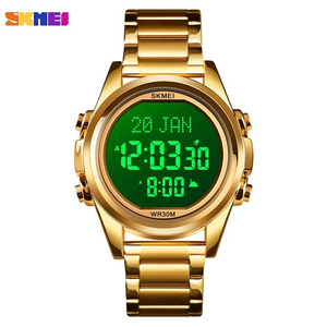 Montre numérique tendance <span class=keywords><strong>SKMEI</strong></span> <span class=keywords><strong>1667</strong></span> pour hommes, sélection de la langue, réglage du volume, montre à LED - Product Image 1