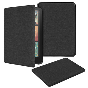 Étui en cuir pour kindle paperwhite 12th & Colorsoft 2024 (7 pouces) Couverture arrière rigide avec dragonnes - Product Image 2