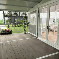 Maison préfabriquée en conteneur extensible de 2,4 m de hauteur au plafond, 20, 30 ou 40 pieds, 3 chambres, cuisine, pliable, relocalisable, en acier, type Casita