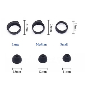 Embouts d'oreille en silicone pour <span class=keywords><strong>Samsung</strong></span> Galaxy Buds Buds+ Gels Embouts d'oreille Couvre-écouteurs SM-R170 SM-<span class=keywords><strong>R175</strong></span> Anti-chute Sport Aile d'oreille - Product Image 2