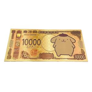 10 Stijlen Sanrioed Herdenkingsgoudfolie Plastic Bankbiljetten Voor Live Streaming Geschenken En Schattige Collecties - Product Image 3