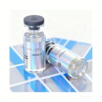 Autocollants pour flacons de peptides végétaux, soins naturels de la peau, imperméables, 2 ml, 10 ml, 15 ml, pour poudre de peptides à base de plantes