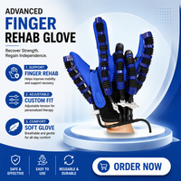 Gants d'entraînement passifs intelligents Leyidi pour les doigts, simulateur de main robotique électrique, certifié CE, rechargeable par USB, pour la récupération post-AVC