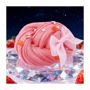 Soft Fragrant Cotton Clay <b>DIY</b> Gift Pack Handmade Pastel Beads Crunchy Foam Textures Slime Esponjoso Charms Toy - Product Image 4