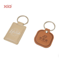 Porte-clés RFID en cuir NFC personnalisé avec étui pour carte d'accès par induction, étui à clés et porte-clés
