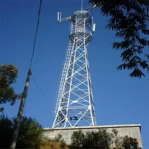 Torre de comunicación angular de acero, 85 metros, 3 patas o 4 Patas, alta calidad y precio bajo