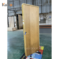 Porte en bois MDF moderne avec isolation acoustique et surface finie pour maison, appartement, chambre