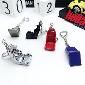 Mode Schlüssel bund Geschenk Mini Schmuck Metall Schlüssel halter Autos itz Schlüssel bund Auto Fahr stuhl Schlüssel bund Rennsitz Schlüssel ringe - Product Image 3