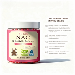 Gomitas de NAC de Alta Potencia 1000mg con Vitamina C, Apoyo para la Salud y Limpieza del Hígado, Veganas, Sin Azúcar, Delicioso Sabor a Naranja - Product Image 3