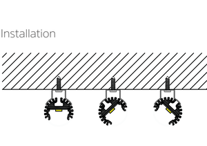 Fabbrica diretta commerciale <span class=keywords><strong>16mm</strong></span> profili in alluminio rotondi LED striscia di luce sospesa profilo per Cabinet - Product Image 5