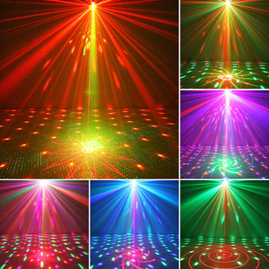 Boule magique rotative, barre colorée Laser stroboscopique lumières de scène pour fête Club Bar KTV vacances <span class=keywords><strong>Disco</strong></span> danse - Product Image 4