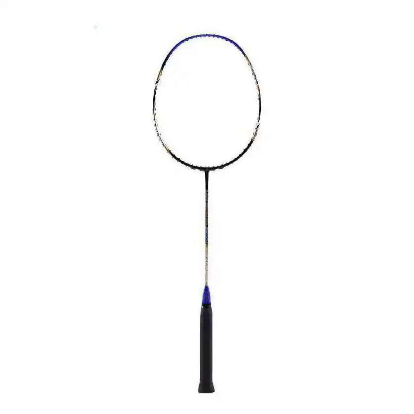 Raket Badminton desain ringan, disesuaikan karbon penuh luar ruangan dan olahraga dalam ruangan desain ringan