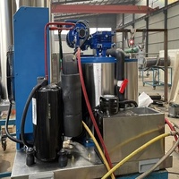 Nueva Tecnología Haiyue, Máquina de Hielo en Escamas de 1 Tonelada, Máquina Comercial de Hielo en Escamas, Fabricante Industrial de Hielo en Escamas