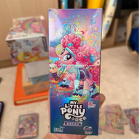 My Little Pony Glow Moon Edition Wave 5 Boîte de boosters de cartes à collectionner Skate Party Anime Foil Collection Cards Cadeaux Jouets