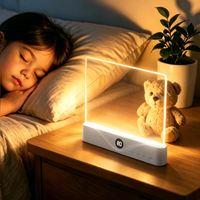 Lámpara de Escritorio LED Moderna de Panel Plano, Profesional, Antideslumbrante, con Protección Ocular y Luz Azul Cero, Adecuada para la Lectura de Niños