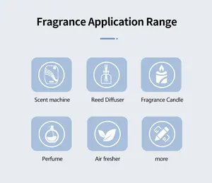 Marcas al por mayor Aceite de esencia de larga duración de alta concentración Fragancia para máquina de aroma Difusor Aceite esencial aromático