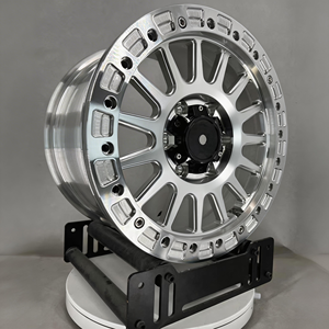 Jantes tout-terrain forgées en alliage usinées <span class=keywords><strong>sur</strong></span> mesure 6*135 6*139.7 4x4 Beadlock 17 18 20 pouces pour F-150 F-250 Tacoma Ram 1500 - Product Image 2