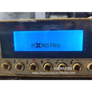 ARAW 19053 FEATURE = CHROMA 19053 AC/ /IR/SC HIPOT TESTER รุ่นใช้แล้ว H - Product Image 2