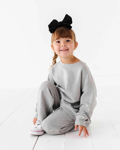 Ensemble de vêtements d'hiver pour enfants, sweat-shirt en <span class=keywords><strong>polaire</strong></span>, ensemble chaud pour bébés, sweat-shirt et pantalon de jogging pour enfants, fabricant de vêtements pour enfants - Product Image 1