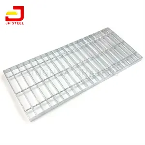 Used for Exterior Stair Treads Project Platform Walkways Hot-dip Galvanized Compound Steel Grating