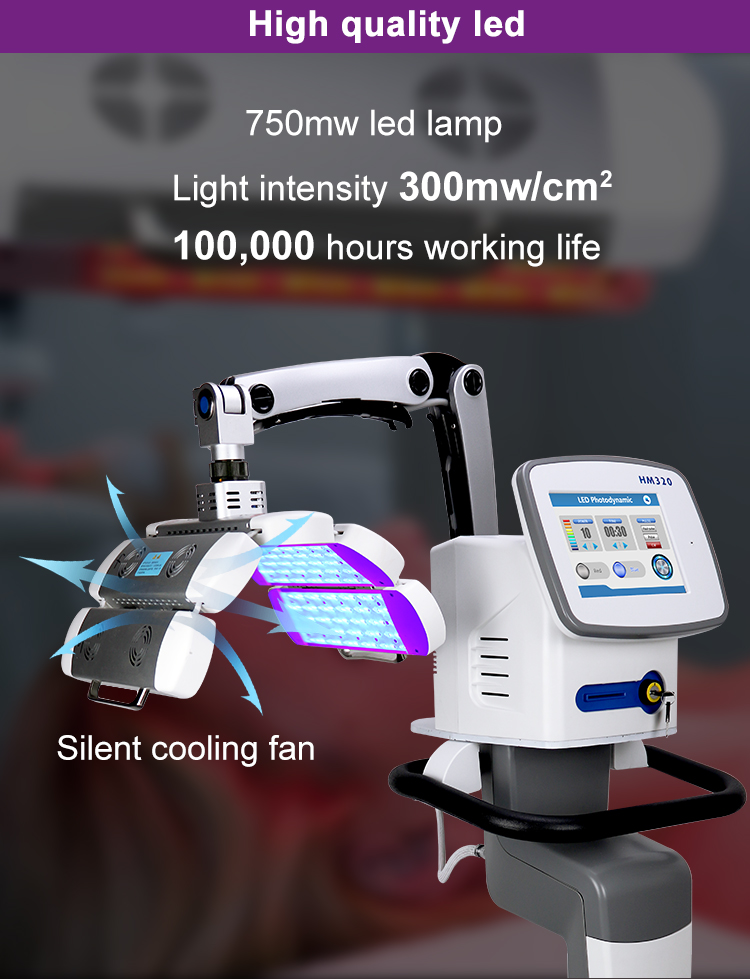 Clinic Chromotherapy Red Light Therapy Devices Anti Wrinkle