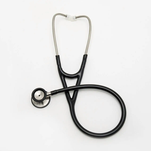 Stéthoscope cardiaque professionnel à double tête en acier inoxydable certifié CE pour médecins, infirmières, équipement médical classique IV - Product Image 4