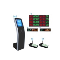 Affichage sans fil de numéro de jeton de LED/LCD de distributeur de billet de système de gestion de file d'attente d'utilisation de banque