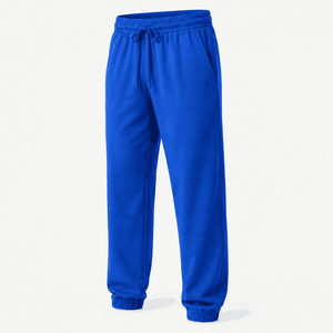 Pantalones deportivos de lana de color liso para mujer, con cordón en la cintura y bolsillos, para uso informal, estilo otoñal, corte regular, longitud completa - Product Image 4