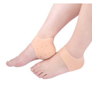 Protector de Talón SEBS, Almohadillas para Espolón Calcáneo para Aliviar el <span class=keywords><strong>Dolor</strong></span> de Fascitis Plantar, Gel Anti-Grietas para Talones, 1 Par - Product Image 2