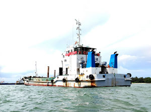 ถังเหล็ก650m ลูกบาศก์เมตรสำหรับขุดลอกออกทางวิศวกรรมเรือขนส่งโคลน - Product Image 5