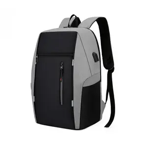 Mochila inteligente de alta calidad para hombre, morral Delgado resistente al agua, con USB, antirrobo, para viaje, portátil y escuela