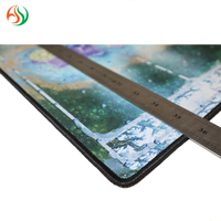 Tapis de souris de jeu étendu en gros avec bords surpiqués de précision, grand tapis de bureau antidérapant pour ordinateur portable et ordinateur de bureau