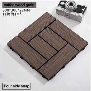 <span class=keywords><strong>DIY</strong></span> ประสานพื้นกระเบื้องสำหรับระเบียงสวน300x300mm-11กระเบื้องครอบคลุม1ตารางเมตร (ติดตั้งง่าย) - Product Image 1